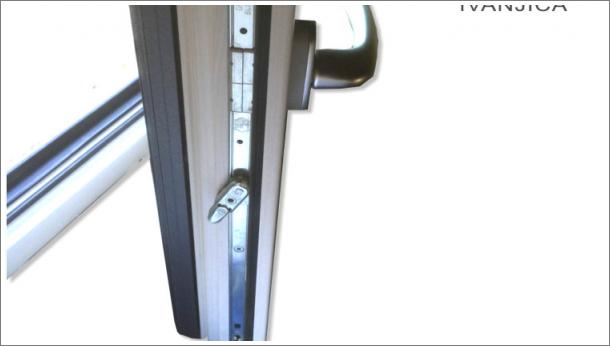 Drvo aluminijum prozor - detalj, stolarija Gradac Ivanjica