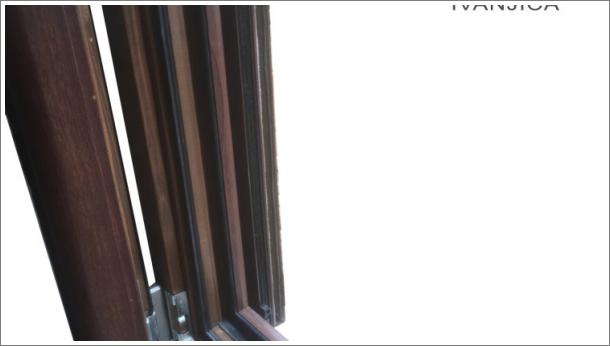 Drvo aluminijum prozor - profil